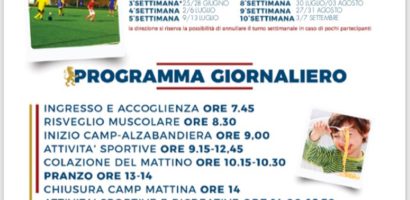 SUMMER CAMP 2018