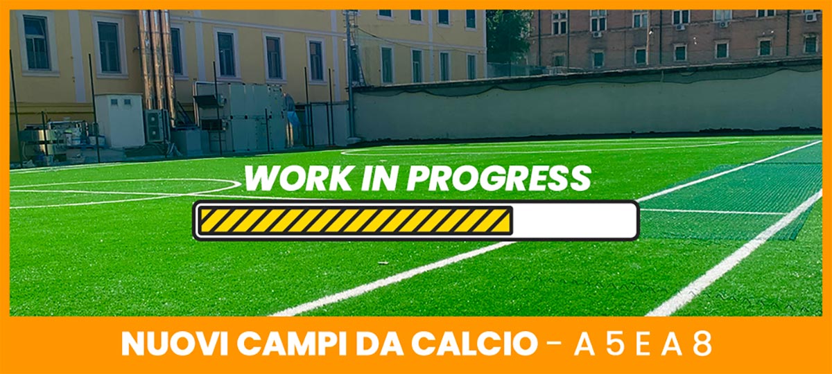 Nuovi Campi da Calcio a 5 e Calcio a 8