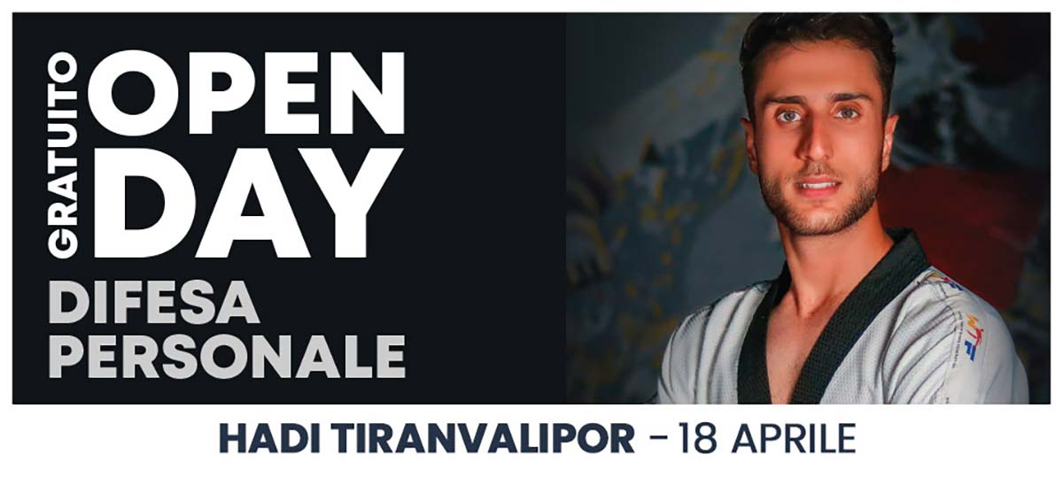 Difesa Personale - Open Day Giovedì 18 Aprile