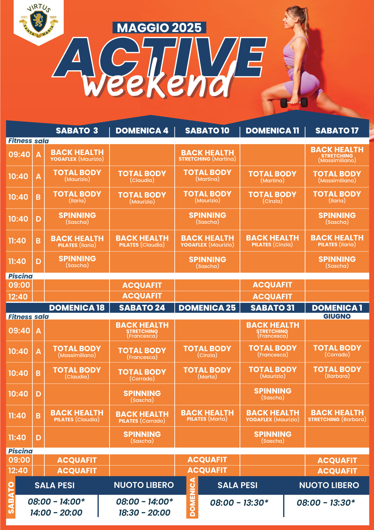 Active Weekend Maggio 2025 Active Weekend Maggio 2025