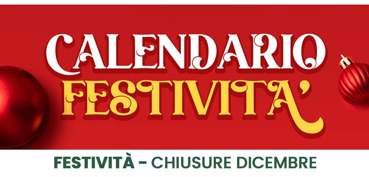 Calendario delle Festività Natalizie
