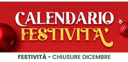Calendario delle Festività Natalizie