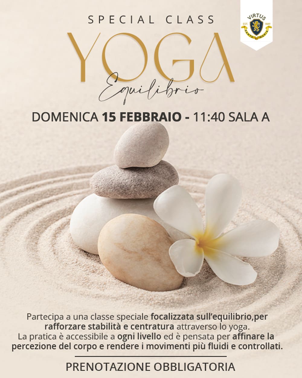 Yoga Special Class - Domenica 15 Febbraio 2026
